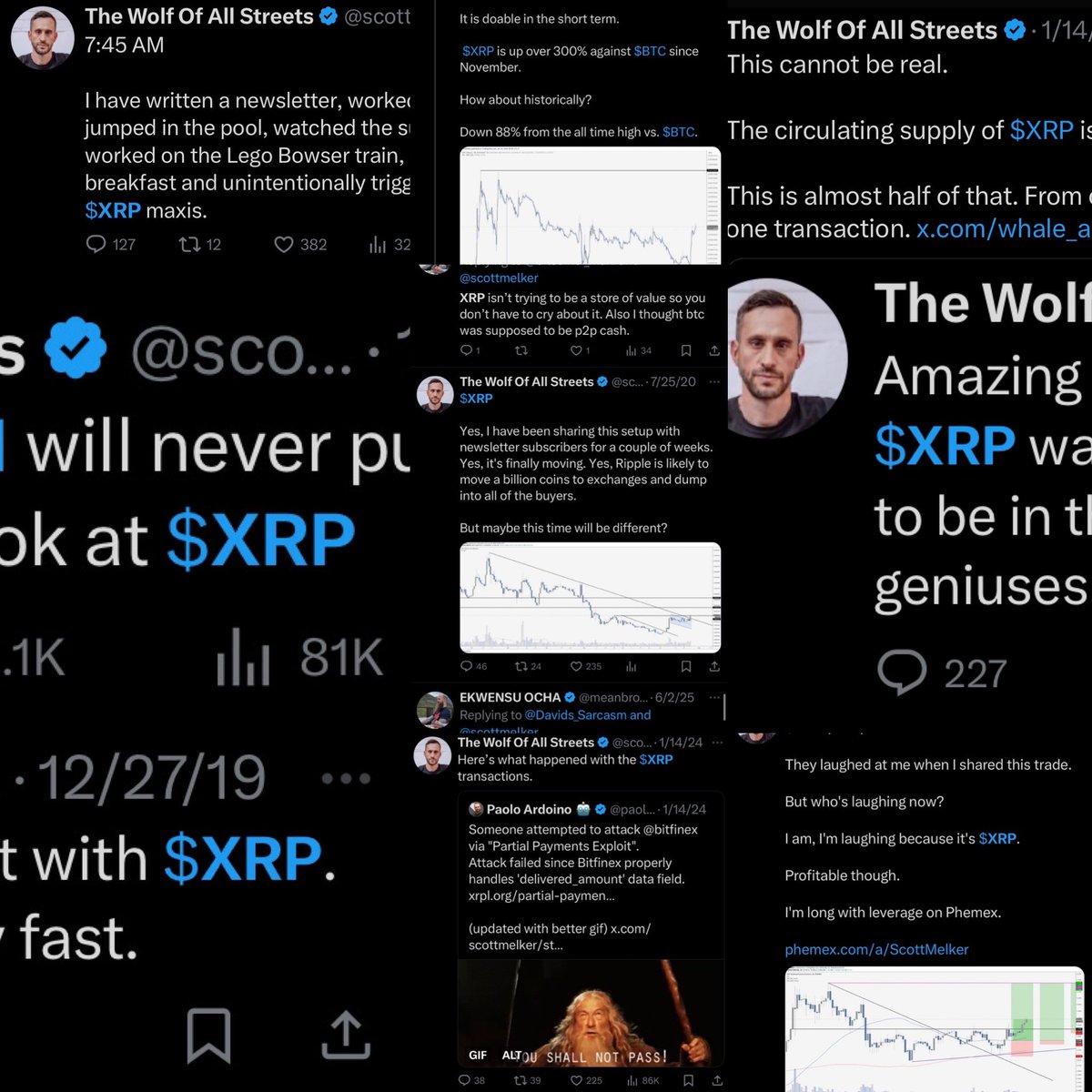 “I don’t really think about XRP” 🤣