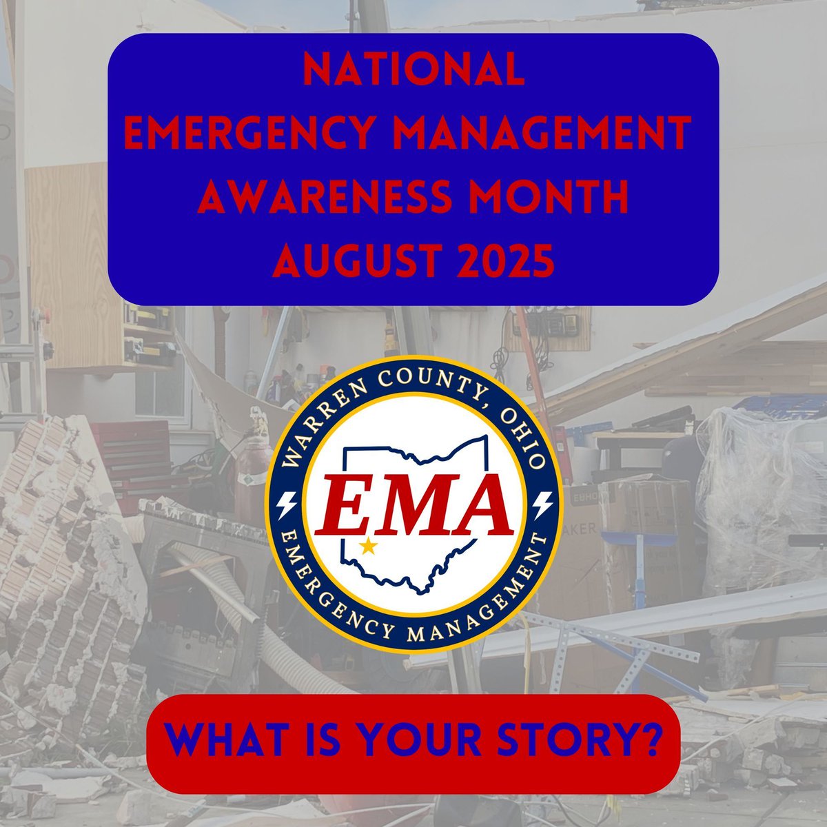 August 2025 is National Emergency Management Awareness Month, but emergency management is a year-round effort. This month, let’s raise awareness, share stories, and remind people why our work matters to the safety and recovery of our communities and organizations. We shared our