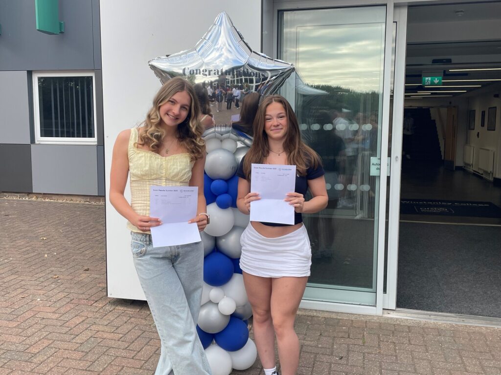 winstanleycoll's tweet photo. Congratulations to Lydia Swindell and Lucy Haigh from St Edmund Arrowsmith, Lydia is taking a year out and Lucy is going on to study Law at the @Universityofliverpool! https://t.co/TPrH052PzR