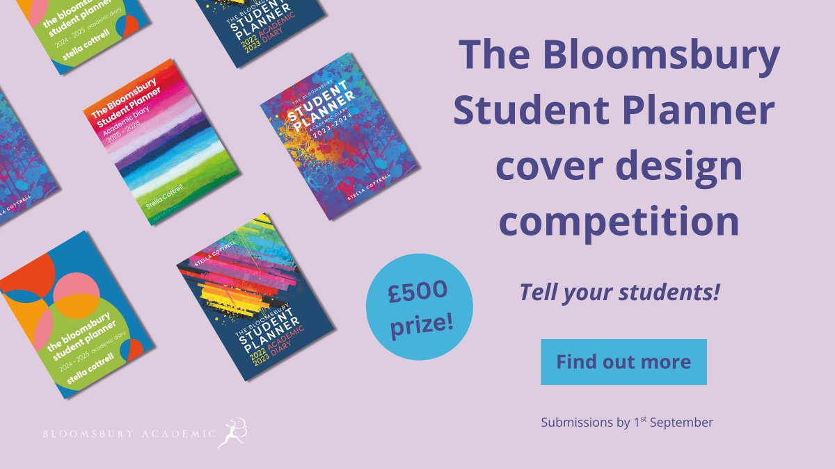 Could your students design our next planner? Share this opportunity with them and find out! bloomsbury.com/uk/discover/su…
