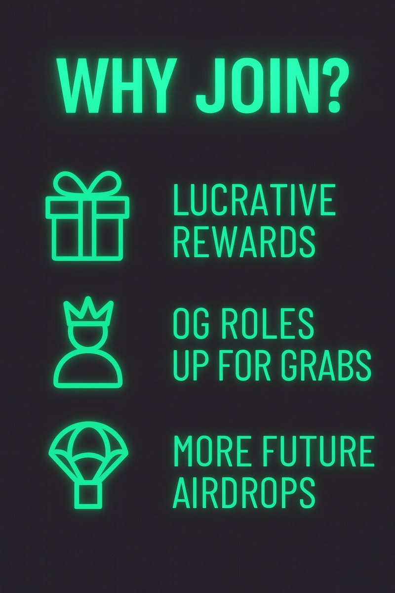 HFVProtocol's tweet image. 💎 Why join the HFV airdrop?
✅ Instant rewards when you drop your wallet
✅ Exclusive OG roles for early supporters
✅ Future airdrops &amp;amp; bonuses for active members
#crypto #Airdrops #blockchain
#HFVProtocol