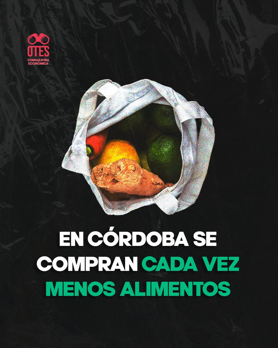 El Centro de Almaceneros y Comerciantes Minoristas de Córdoba informó que en los primeros 7 meses del año las ventas de alimentos cayeron 19% respecto al mismo período de 2024.

Incluso cuando julio marcó la inflación más baja del año (1,5%).

🔍 ¿Qué está pasando?
