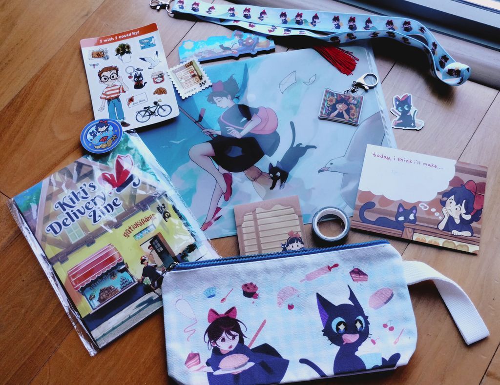 🎀 Leftovers Close - 4 Days! 🎀 

A little photography magic casts our bundles in a whole new light! Capture a bite of it for yourself while there's still time to visit our store!

🥐 Storelink: kikisdeliveryzine.bigcartel.com 

#kikisdeliveryservice #studioghibli #fanzine #kikizine