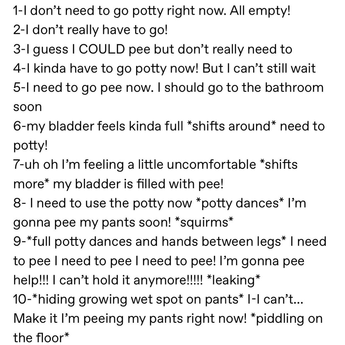 The scale that I go by