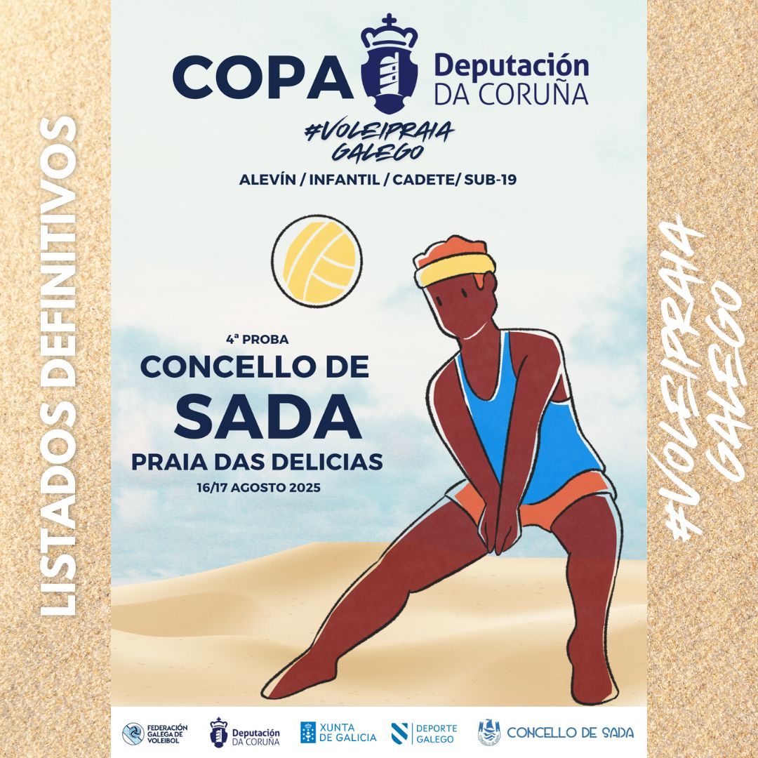 📄 Listados definitivos !
🏆💙 Remata a Copa @depucoruna esta fin de semana en Sada!

volei.gal/volei-praia-ca…