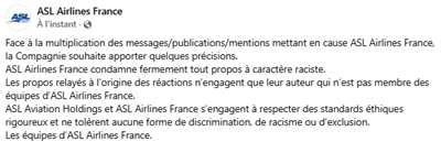 ASL Airlines France tweet media
