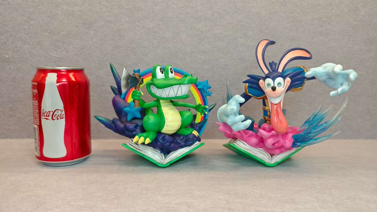 kaionation's tweet photo. https://t.co/7z8pqyHQQF

YuGiOh WASP Studio Toon Alligator x Dark rabbit Resin Statue

Price:

Versión Toon Alligator: 145€ (169 USD)
Versión Dark rabbit: 145€ (169 USD)
Versión Combo: 280€ (329 USD)

-ES:100
-Size:H12.5 W15.8 D10.3CM
-Size:H14.8 W13.2 D15.6CM
-Q4 2025 https://t.co/qH0WtzZOxN