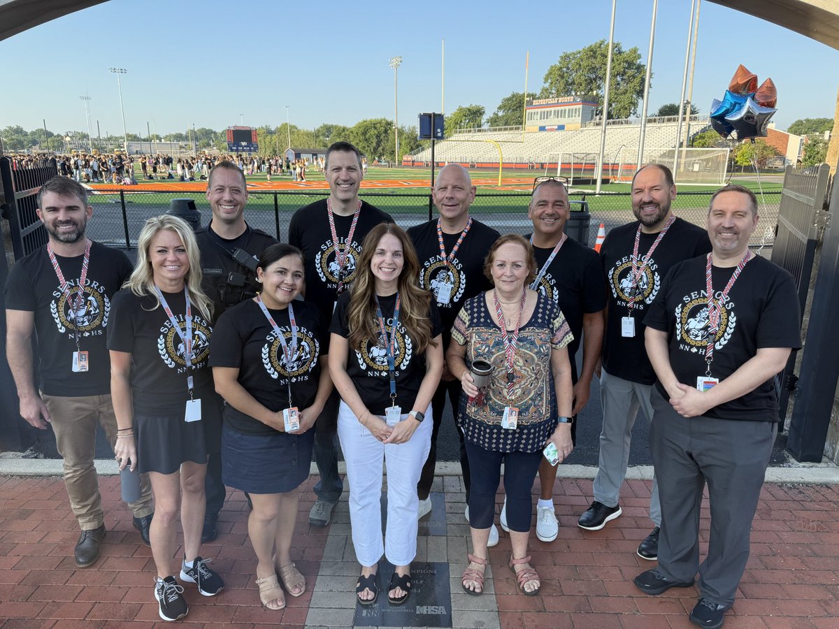 Happy Day 1 from NNHS!  Super-pumped for a great year!