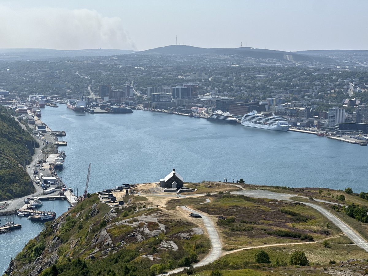 St Johns - from Signal Hill.  Stunning.
