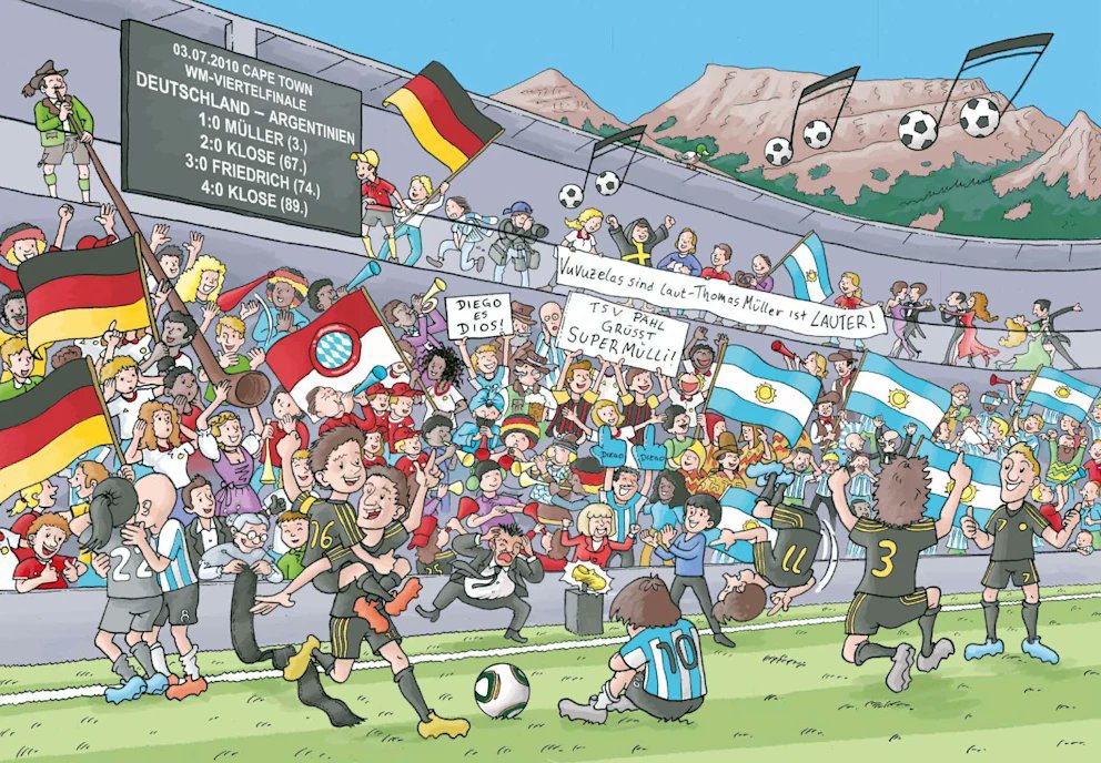 #ThomasMüller has published his own children's #book, featuring eight illustrated highlights from his career on 16 pages [📸 <a href="/BILD/">BILD</a>].