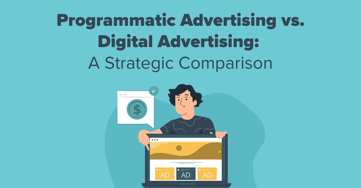 Brafton's tweet image. Programmatic vs. digital advertising: What’s the real difference? Get a side-by-side breakdown that’ll help you refine your ad strategy in our blog.

#Brafton #ProgrammaticAd #DigitalAd