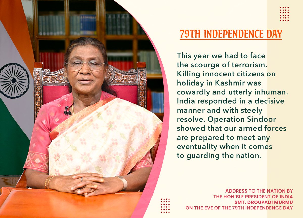 Operation Sindoor showed that our armed forces are prepared to meet any eventuality when it comes to guarding the nation.