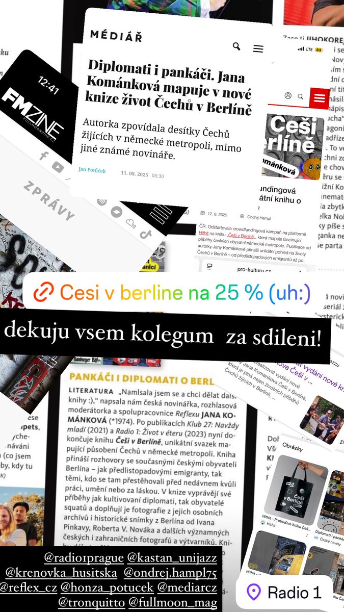 komankova's tweet photo. diky vsem kolegum a sdilejicim:) jsme na 29 procentech https://t.co/WKuex6AJCw https://t.co/SM1wWv1LLS