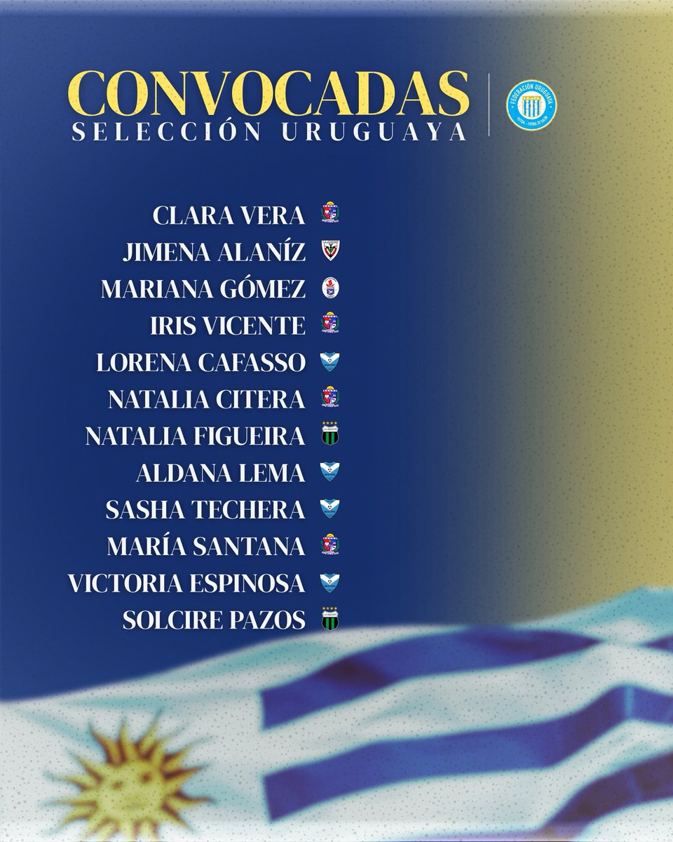 FutsalUruguay's tweet photo. 🇺🇾 𝐒𝐄𝐋𝐄𝐂𝐂𝐈𝐎́𝐍 𝐔𝐑𝐔𝐆𝐔𝐀𝐘𝐀 𝐅𝐄𝐌𝐄𝐍𝐈𝐍𝐀

🏆 La Selección Femenina dirá presente en Argentina de viernes a domingo, para jugar un Torneo Amistoso denominado “Copa Alianza Internacional” https://t.co/Hxjq8iRxxx