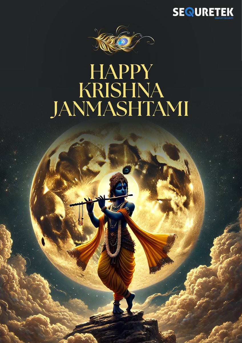 Happy Krishna Janmashtami! 🌼
Guided by Shri Krishna’s wisdom, we remain vigilant, resilient, and committed to securing the digital world.
#krishnajanmashtami2025