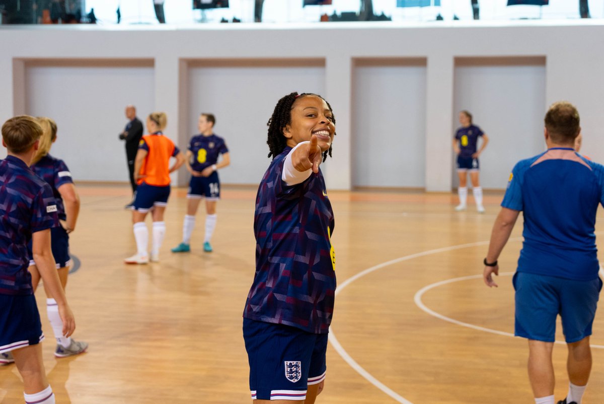 EnglandFutsal's tweet photo. 2024/25 REWIND ⏪🦁

With the new futsal season approaching - over the next couple of weeks, we'll be looking back at some of the best moments from across our Lions, Lionesses and U19s 2024/25 season 🤩

A post every day celebrating our athletes' achievements 🦁 https://t.co/XKFgs4Toqz