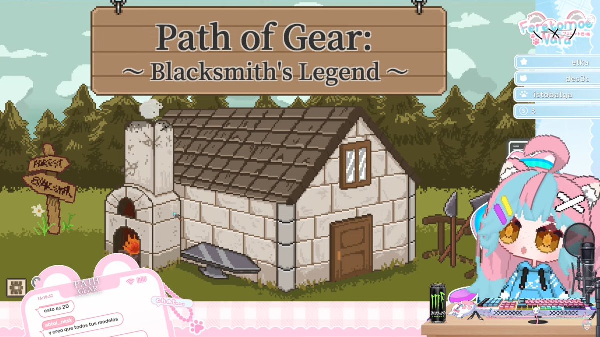 Hanwa Games - Path of gear: blacksmith's legend tweet media