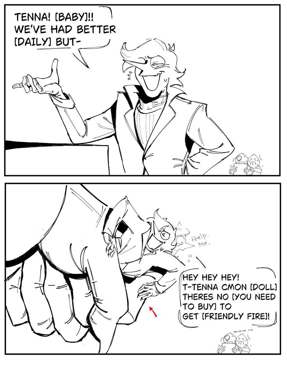 Inoghmia's tweet photo. Stress relief (2/3)
(I don’t even know man, they make me insane)

#defernull #spamtenna https://t.co/wDcxfhBVLn