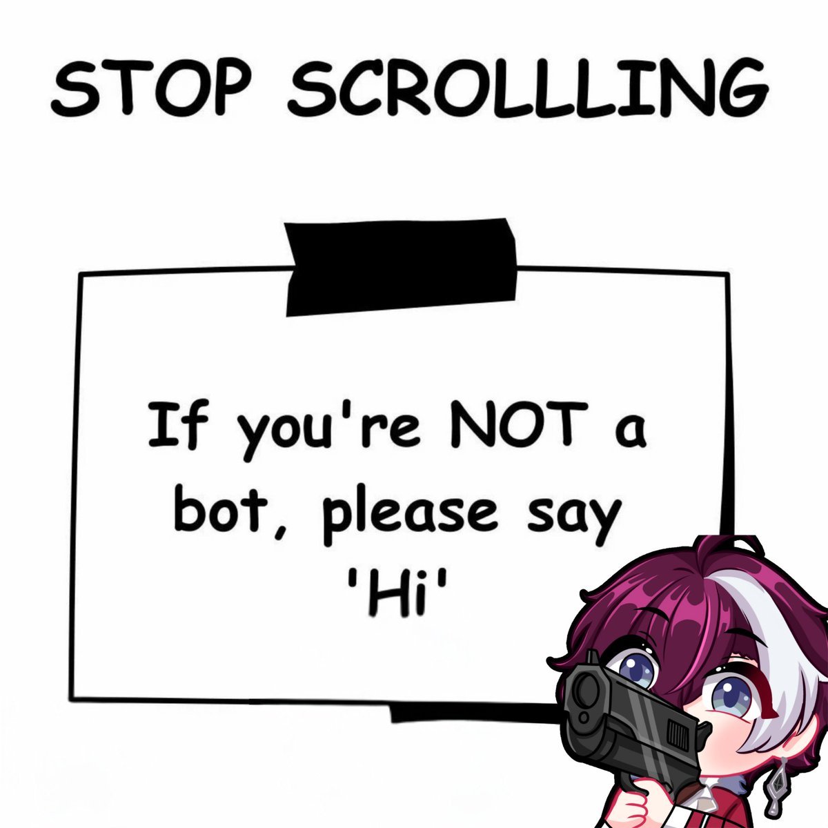VTubers~ Say ‘Hi’ if you’re not a bot, and I’ll slide you an Eye Banner discount! &gt;&lt;

#VGenComms #Vtuber #ENVtuber #eyebanner