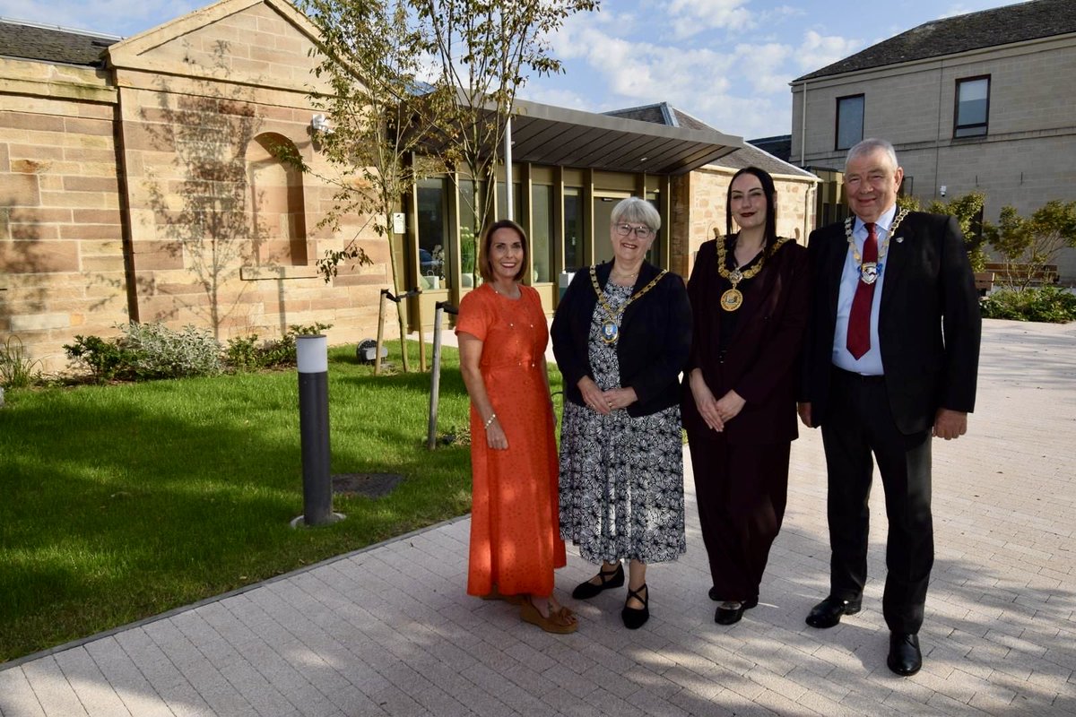 NAC_Provost's tweet photo. It was a special evening yesterday, at the newly opened @AyrshireHospice. Great to see the transformation. It’s a wonderfully calming, welcoming environment sure to enhance care &amp; maximise opportunities for patients, family &amp; the community. #makingtodaymatter https://t.co/l6RSZllZRU