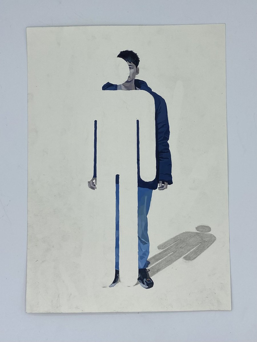 takeuchi_yattaa's tweet image. 僕の身体/記号