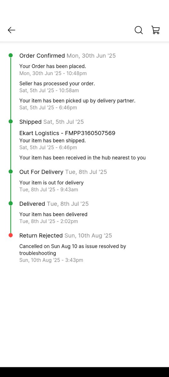 adi_das1's tweet photo. @flipkartsupport @RenuDhoot No point in following up for resolution by Flipkart. Just the resolution I got after pursuing for 32 days for return of a damaged product (Spinecure Mattress at ₹5600) delivered by Flipkart. After 1 month FK offers to take Rs 100 and repair the damage. I told keep your Rs100. https://t.co/AsjnmGPZRq