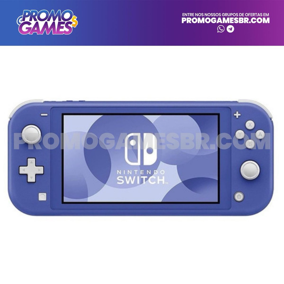 Nintendo Switch Lite 32gb - Azul

💰R$1.169,56 À Vista
🎟Cupom: D3MAISML8

🔗 Link: mercadolivre.com/sec/2L5fPoC
[MERCADO LIVRE]

🌐 Mais ofertas em: promogamesbr.com