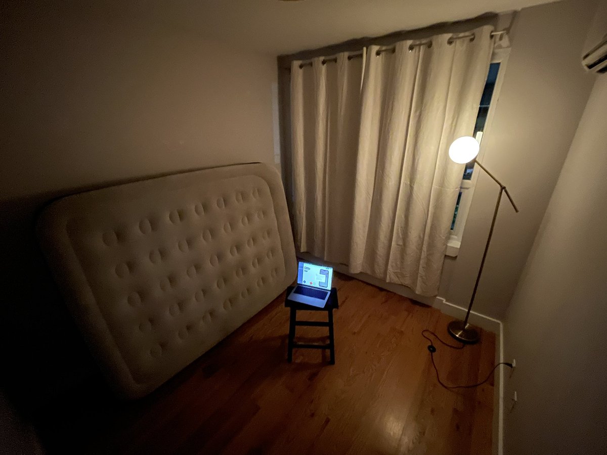 Alone with my thoughts — because that’s all I have bruh