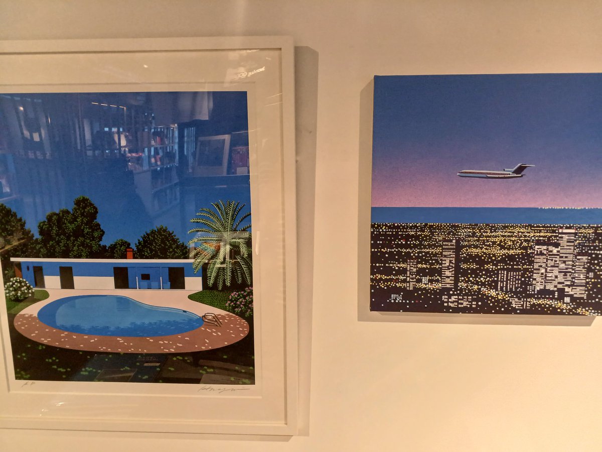 永井博新刊「Palm Street Songs」発売記念フェア@京都蔦屋書店。
西海岸カルチャーに憧れた、かつてピュアだった大人たちに。
大滝詠一さんの歌が聴こえてきます。