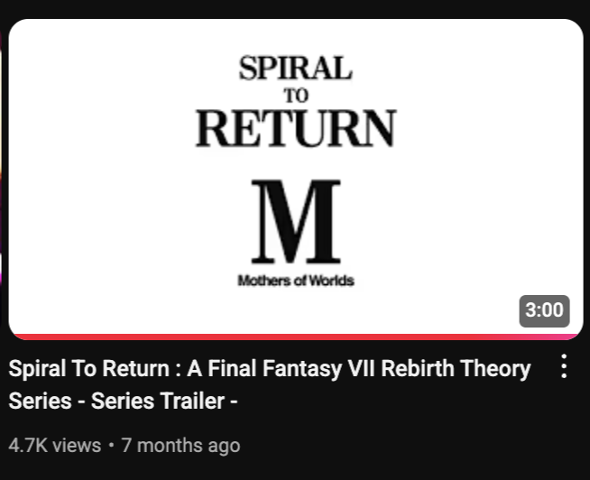 The song that plays in the background of this came up on YouTube for me yesterday and it inspired me to rewatch this.

ABSOLUTE CINEMA