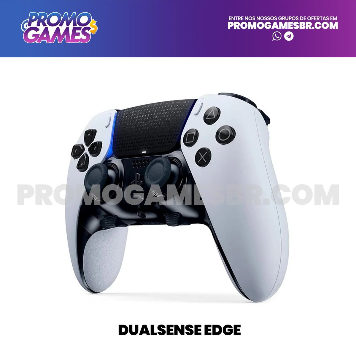 Dualsense Edge PS5 - Branco

💰R$1.025,86 À Vista
🎟Cupom:  D3MAISML8

🔗 Link: mercadolivre.com/sec/2iqg6B6
[MERCADO LIVRE]

🌐 Mais ofertas em: promogamesbr.com