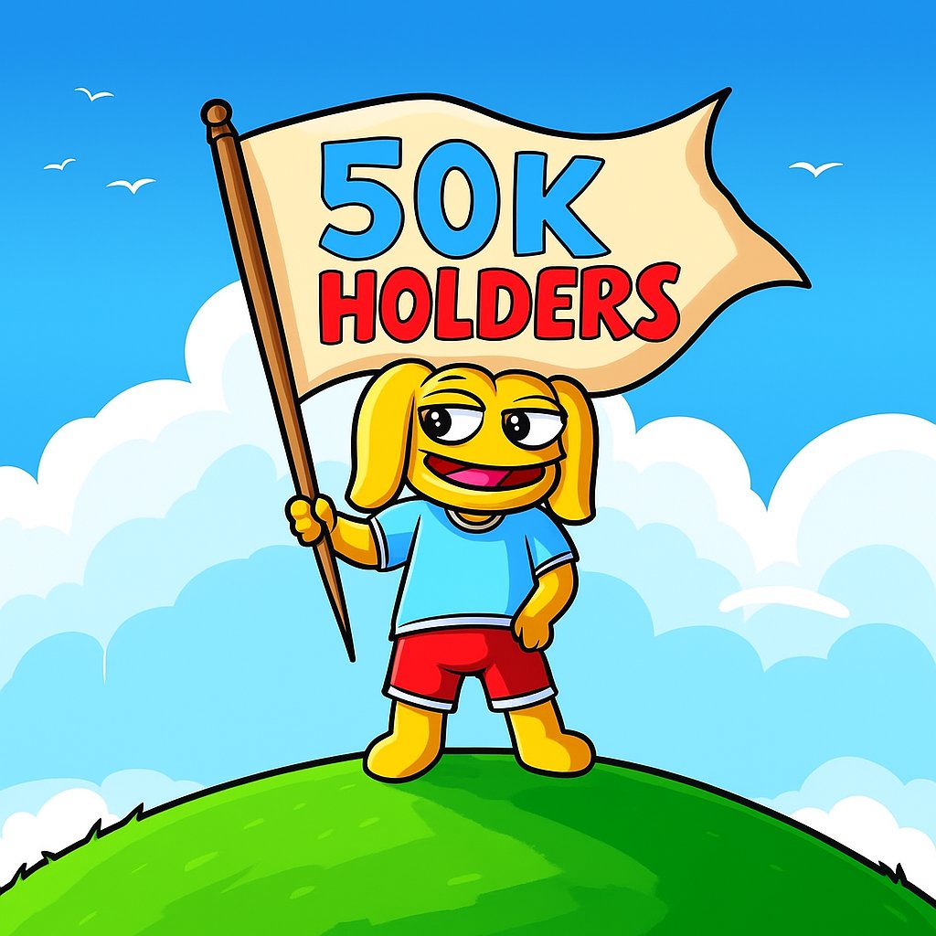 andybsctoken's tweet image. 50K HOLDERS 🟡 ANDY GETS BIGGER EVERY DAY!