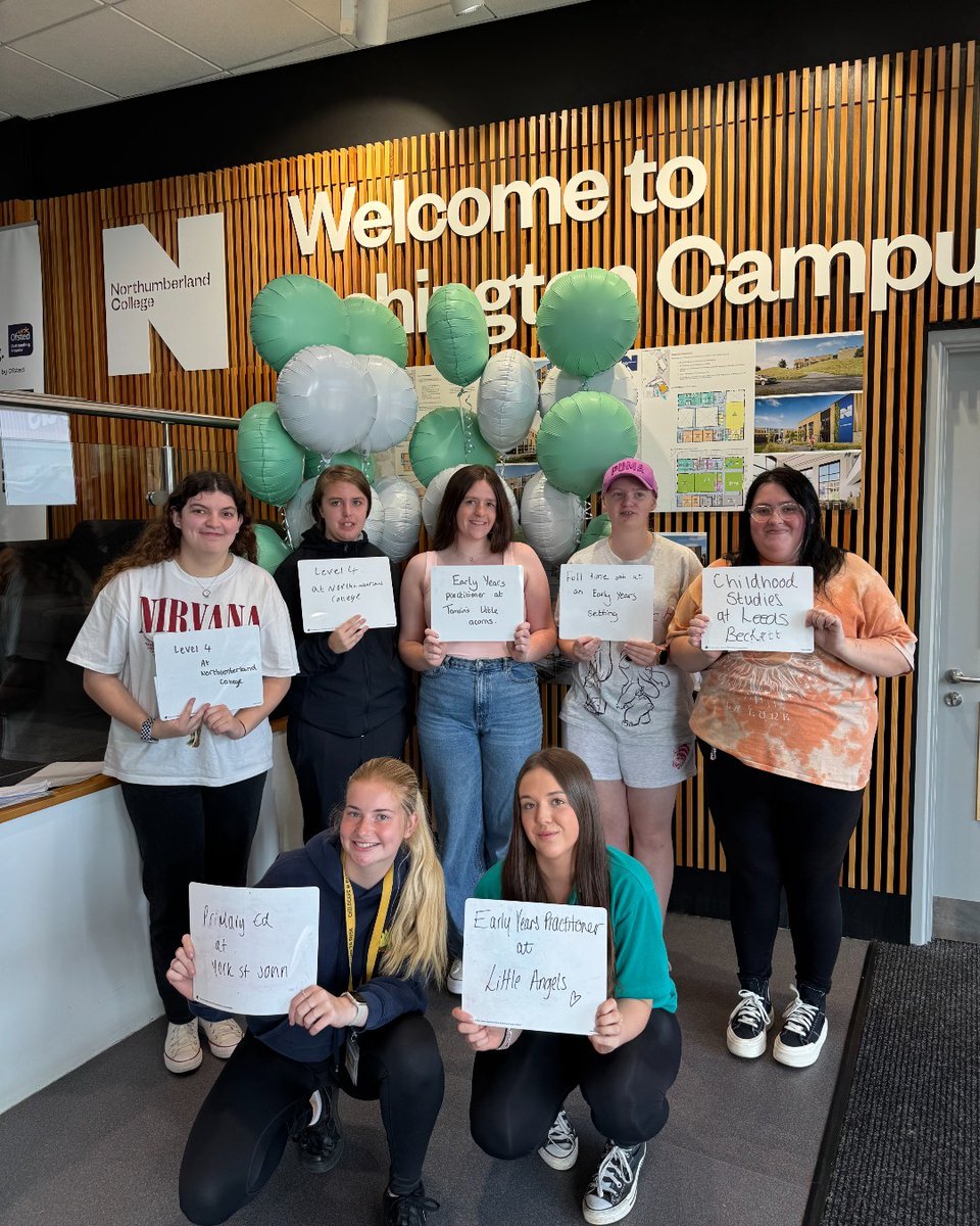 NorthlandColl's tweet image. A huge congratulations to our #TLevel and #BTEC vocational students on your results! 🎊

We're incredibly proud of all your hard work and wish you all the best in your next steps. 

Enjoy your celebrations! #ResultsDay 👏