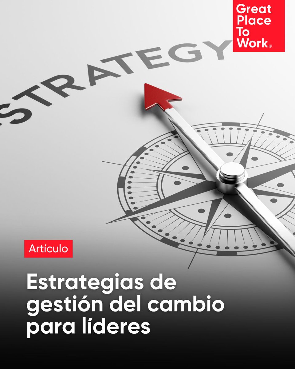 Great Place to Work (@gptw_uruguay) on Twitter photo El liderazgo en gestión del cambio ya no es opcional: es esencial para que las organizaciones prosperen en contextos de transformación.
🎯Se trata de guiar a las personas, procesos y cultura hacia nuevas formas de trabajar, con visión, empatía y estrategia
blog.greatplacetowork.com.uy/articulos/estr… El liderazgo en gestión del cambio ya no es opcional: es esencial para que las organizaciones prosperen en contextos de transformación.
🎯Se trata de guiar a las personas, procesos y cultura hacia nuevas formas de trabajar, con visión, empatía y estrategia
blog.greatplacetowork.com.uy/articulos/estr…