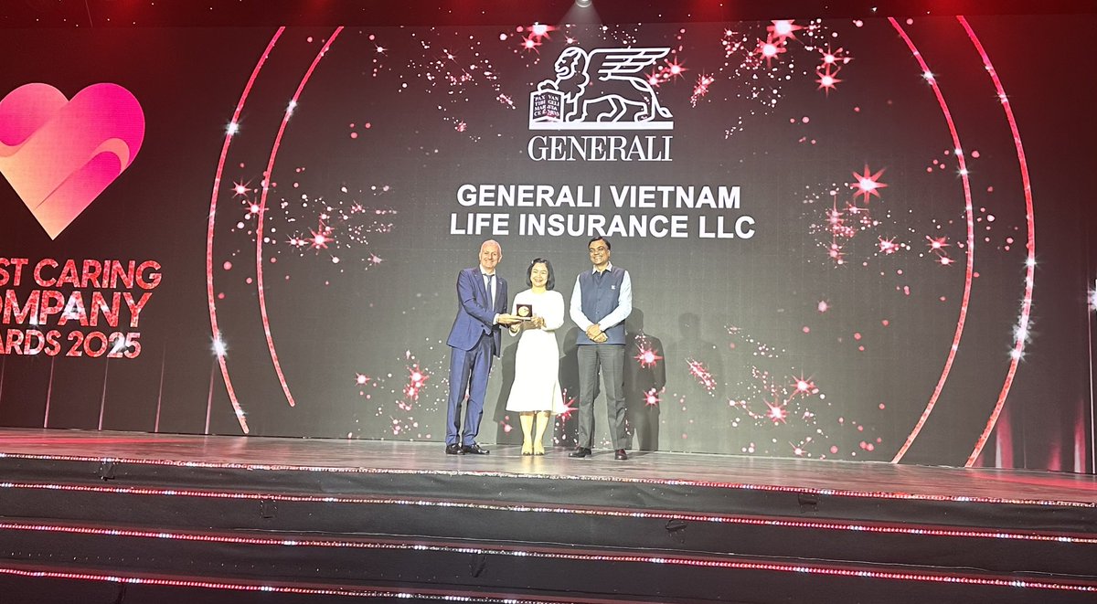 Midercole's tweet photo. HR Asia Best Companies to Work for in Asia among the winners Danieli Vietnam and  Generali Việt Nam
@IchamV members 🇮🇹 https://t.co/Im9B2qPviH