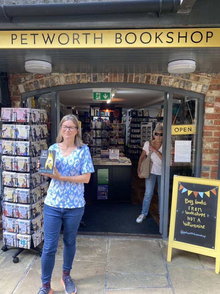 Nicola Garrard (@nmgarrard) on Twitter photo It’s publication day for On the Edge!🥳🥂🎉 What a wonderful feeling! 📚❤️A huge thank-you to everyone who has made this book happen, especially @abirfellows and the team <a href="/oldbarnbooks/">oldbarnbooks</a> 🤩🥰❤️
@petworthbookshop It’s publication day for On the Edge!🥳🥂🎉 What a wonderful feeling! 📚❤️A huge thank-you to everyone who has made this book happen, especially @abirfellows and the team <a href="/oldbarnbooks/">oldbarnbooks</a> 🤩🥰❤️
@petworthbookshop