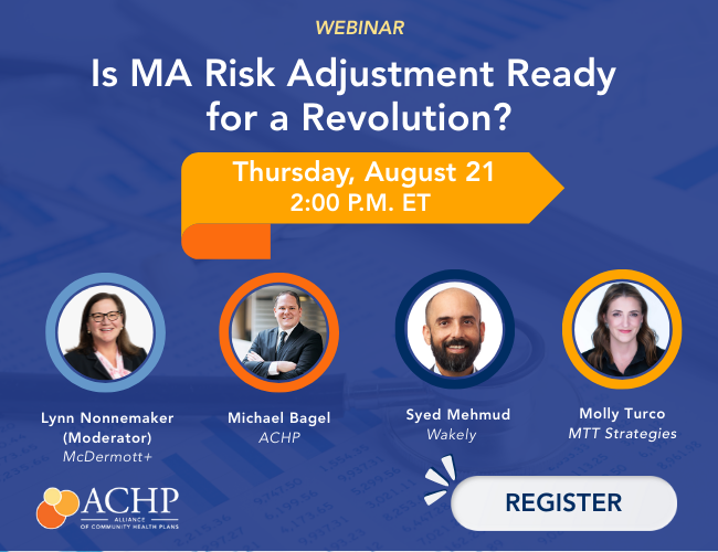 The release of V28 marked a turning point for #MedicareAdvantage risk adjustment. What’s next? Hear bold ideas for reform from top experts on 8/21. Register now: achp.pub/45NXpBm