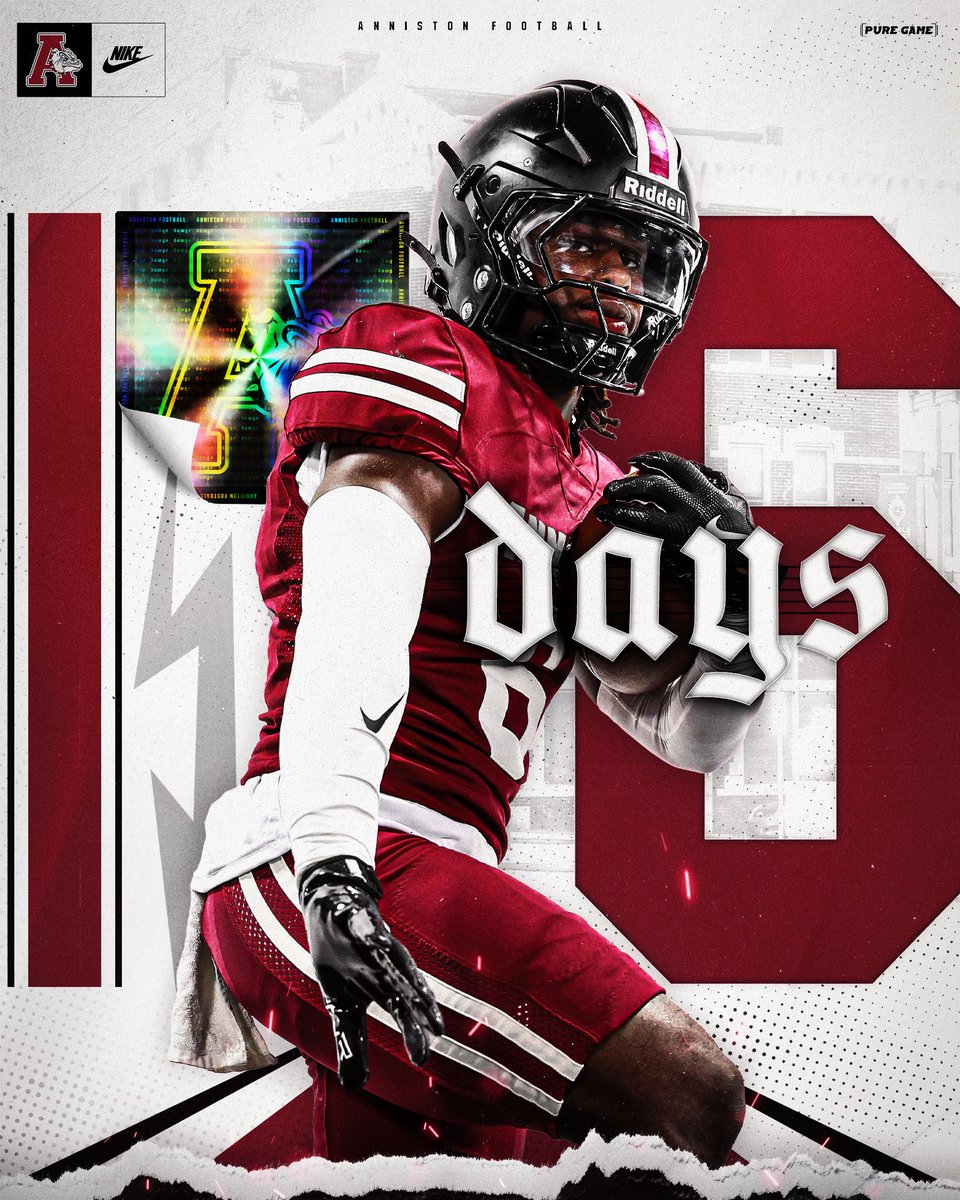 Anniston Bulldog Football (@annistondawgs) on Twitter photo 🐶⛓️Countdown has STARTED!! 6 days DAWGS… <a href="/Jayman_the_1/">Jabari Williams</a> <a href="/annistonalgov/">The City of Anniston</a> <a href="/anniston_high/">AnnistonHigh</a> #DawgLife 🐶⛓️Countdown has STARTED!! 6 days DAWGS… <a href="/Jayman_the_1/">Jabari Williams</a> <a href="/annistonalgov/">The City of Anniston</a> <a href="/anniston_high/">AnnistonHigh</a> #DawgLife