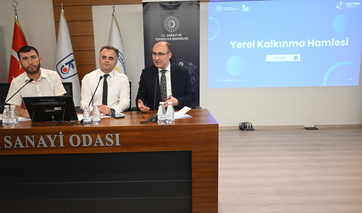 Mevlana_ka's tweet photo. Toplantıda, Yeni Yatırım Teşvik Sistemi ve Yerel Kalkınma Hamlesi Teşvik Programına dair sunumlar gerçekleştirilerek katılımcılardan gelen sorular cevaplandırıldı. https://t.co/QNzb6sdqmo