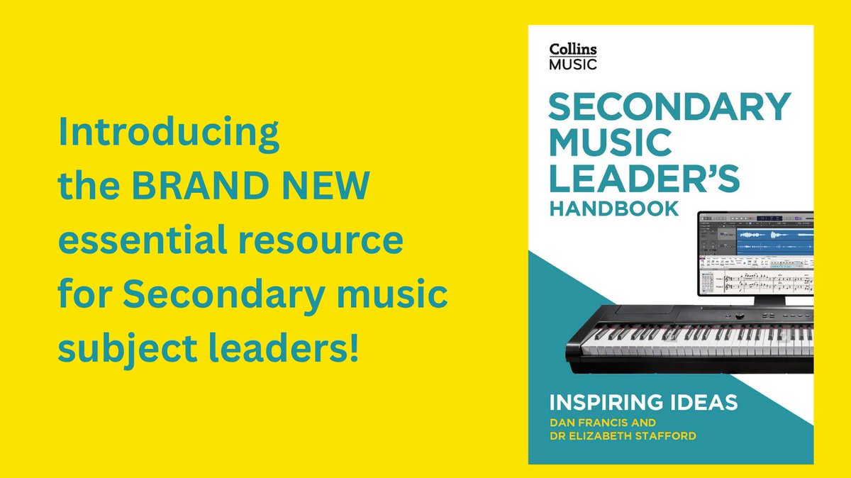 Music Education Solutions (@musicedsolution) on Twitter photo Have you got your copy of the brand new book by <a href="/danfrancismusic/">Dan Francis</a> & <a href="/DrLizStafford/">Elizabeth Stafford</a> yet? Find out more about the Secondary Music Leader's Handbook here: tinyurl.com/mwvupk2x Have you got your copy of the brand new book by <a href="/danfrancismusic/">Dan Francis</a> & <a href="/DrLizStafford/">Elizabeth Stafford</a> yet? Find out more about the Secondary Music Leader's Handbook here: tinyurl.com/mwvupk2x