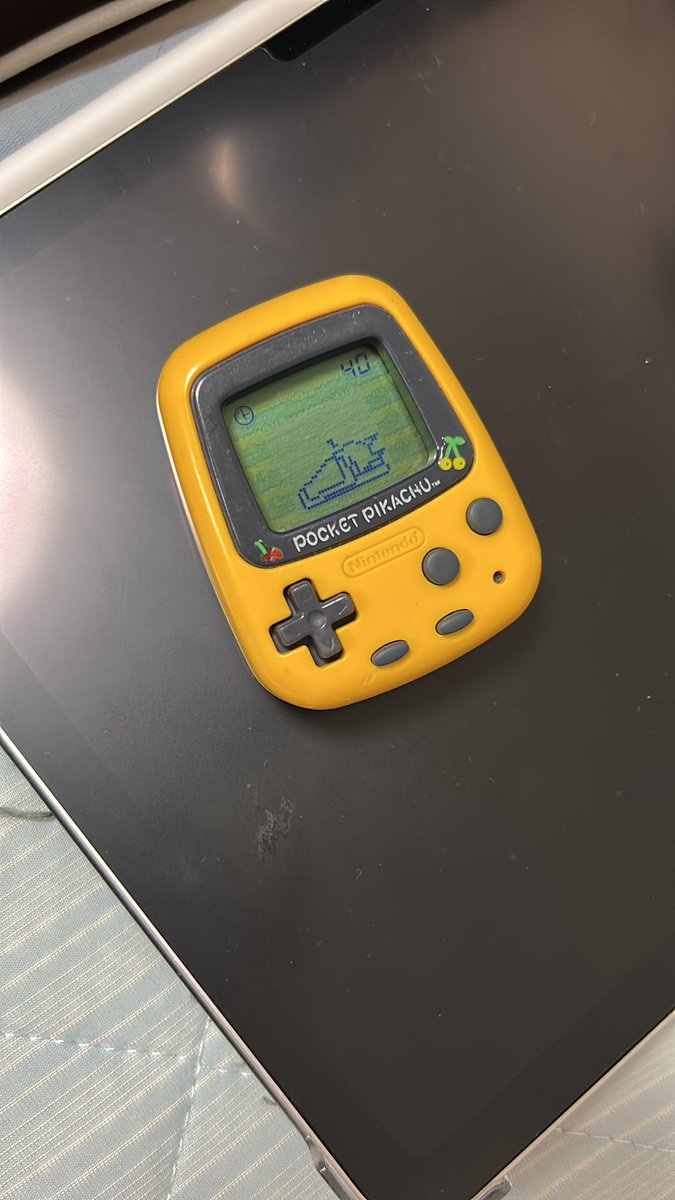 ポケットピカチュウ直したヤッター