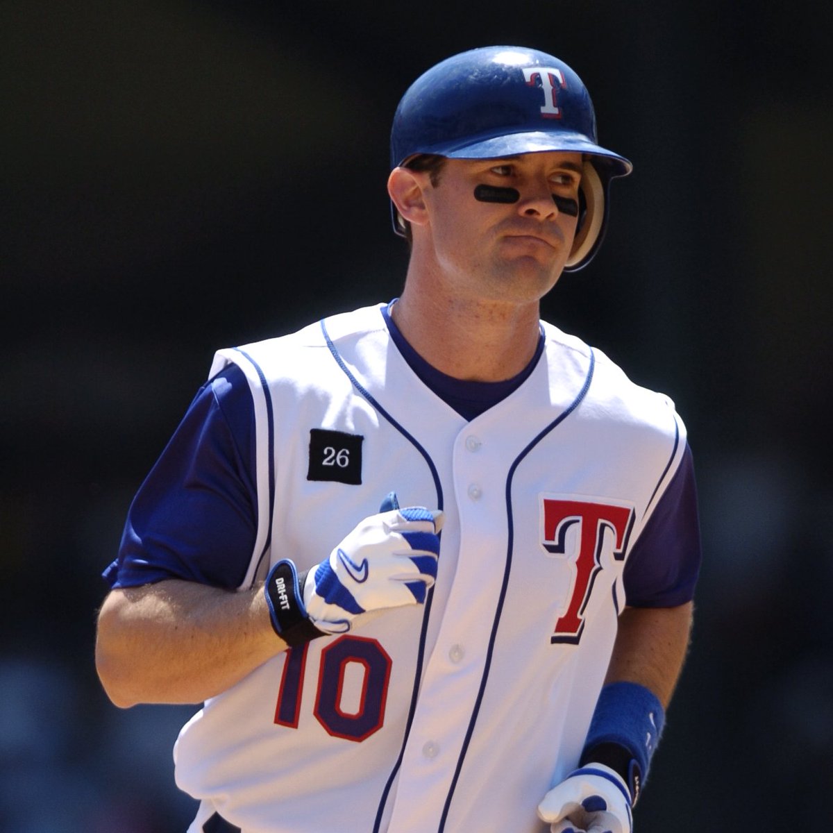 MLBNow's tweet photo. The answer is Michael Young.

Young's 221 hits in 2005 are the most ever by a shortstop in a single season.

#ThinkBaseball https://t.co/sk2C1dczAc