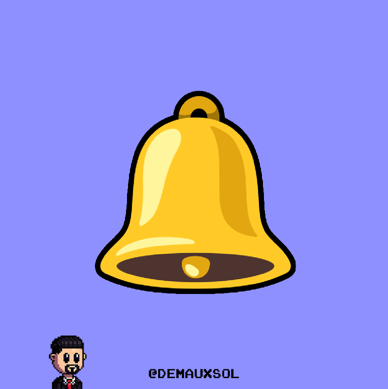 Demaux's tweet photo. 🔔 Notification Check 🔔

Post proof + Send your $SOL addy. https://t.co/SDav4W5Jaa