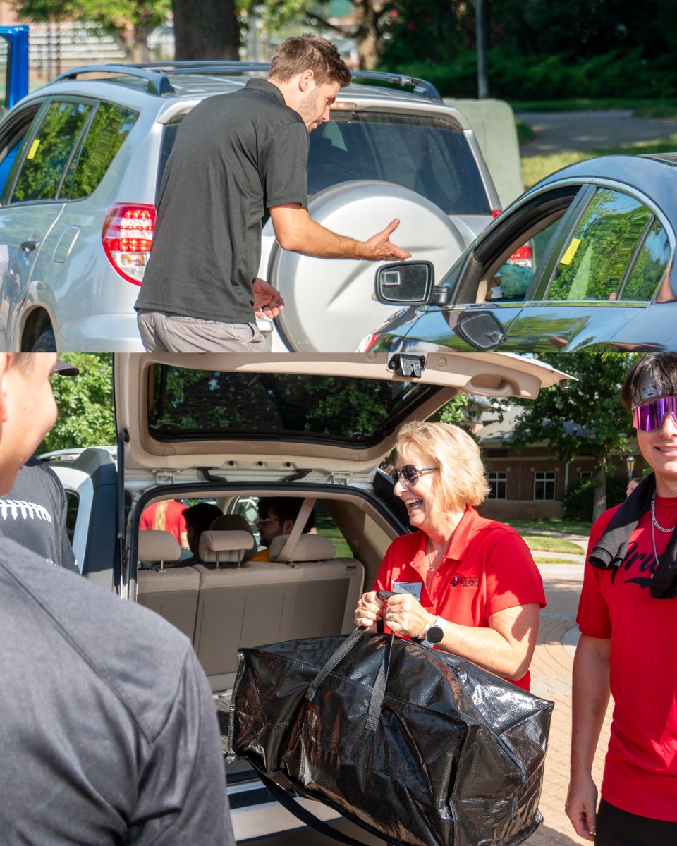 Just a few snaps from Move-In Day this morning!! 📦🦅 We are so glad you're here! Tag yourself and friends in the comments 🤩 #MyFriendsU #MoveInDay #FallSemesterStart