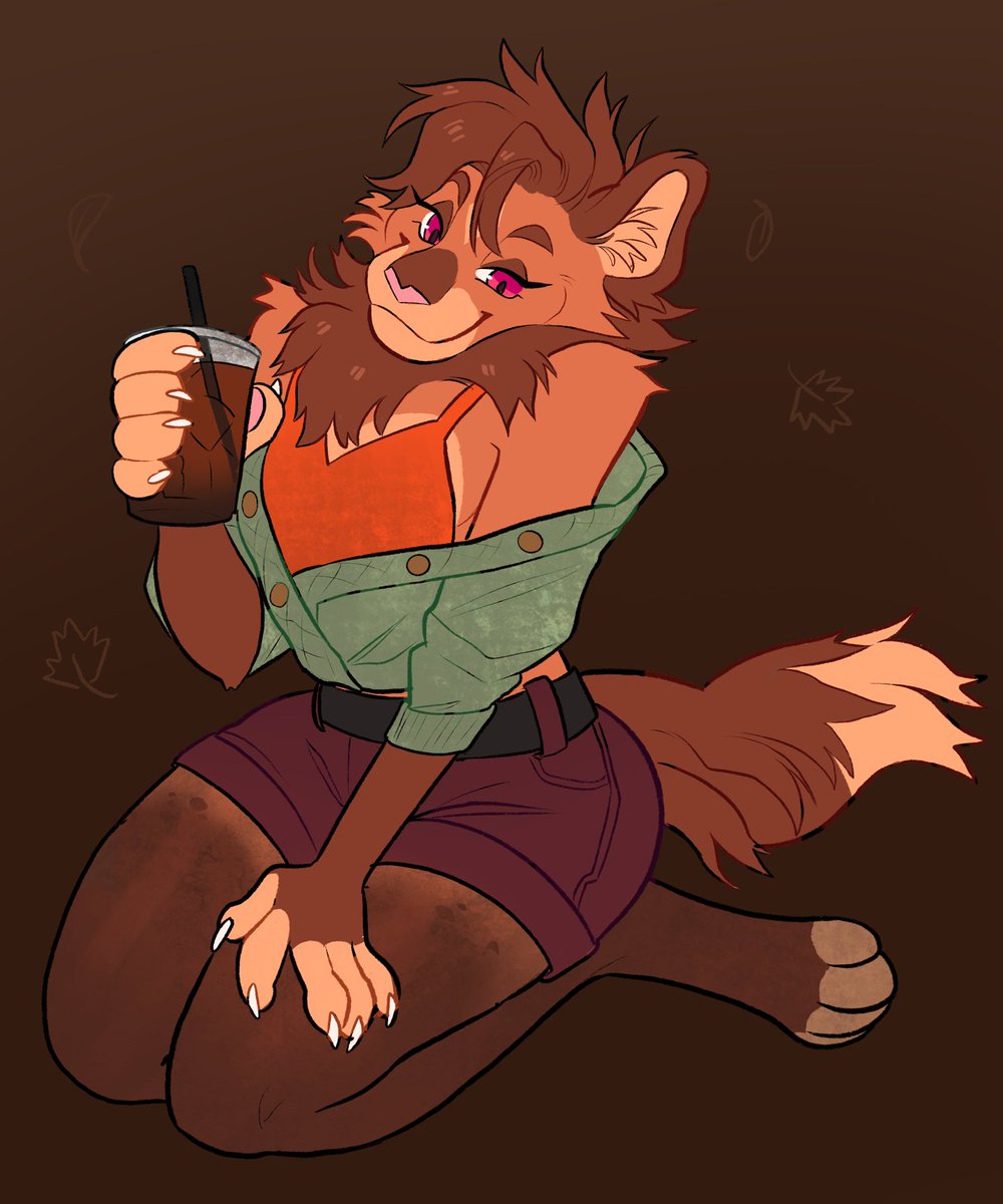 FurBakery's tweet photo. 🦁🍂🍁 for @lalarke Absolutely adored getting to draw your girl 😭💖 https://t.co/IwmACWaaUP