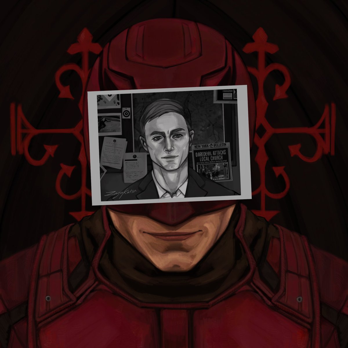 I’m Daredevil 
#Bullseye