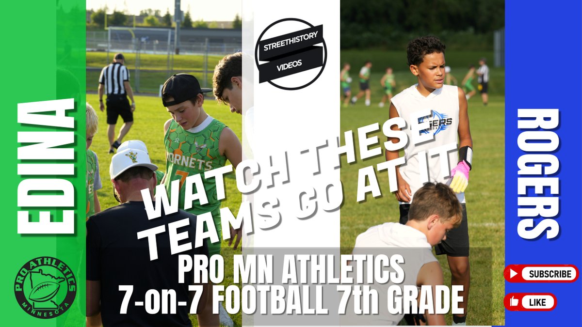 StreetHistory Videos (@streethistory) on Twitter photo Pro MN Athletics Tanner Morgan 7-on-7 Football Highlights: Edina vs Rogers 7th Grade
youtube.com/watch?v=AQO4xd…
<a href="/ProMNAthletics/">Pro MN Athletics</a> <a href="/T_morg2/">Tanner Morgan</a> <a href="/EdinaFootball/">EdinaFootball</a> <a href="/RogersRoyalsFB/">Rogers Football</a> Pro MN Athletics Tanner Morgan 7-on-7 Football Highlights: Edina vs Rogers 7th Grade
youtube.com/watch?v=AQO4xd…
<a href="/ProMNAthletics/">Pro MN Athletics</a> <a href="/T_morg2/">Tanner Morgan</a> <a href="/EdinaFootball/">EdinaFootball</a> <a href="/RogersRoyalsFB/">Rogers Football</a>