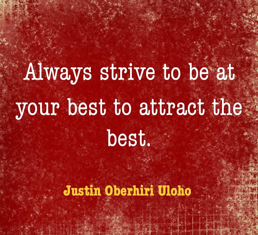 uloho81's tweet photo. Always strive to be at your best to attract the best. https://t.co/VxTpMMVZcR