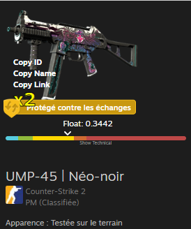 KmuOfficiel's tweet photo. 🔥New Giveaway 🔥

TO ENTER :
✅like + repost
✅follow me @KmuOfficiel 
✅tag 2 friends

🎁UMP-45 | Neo-noir (FT)
🏆2 Winner (2x 6$)

Draw in 3 days

🔥Goodluck my people🔥

#skinclub #cs2opening #giveaway https://t.co/fsZ068bq9l