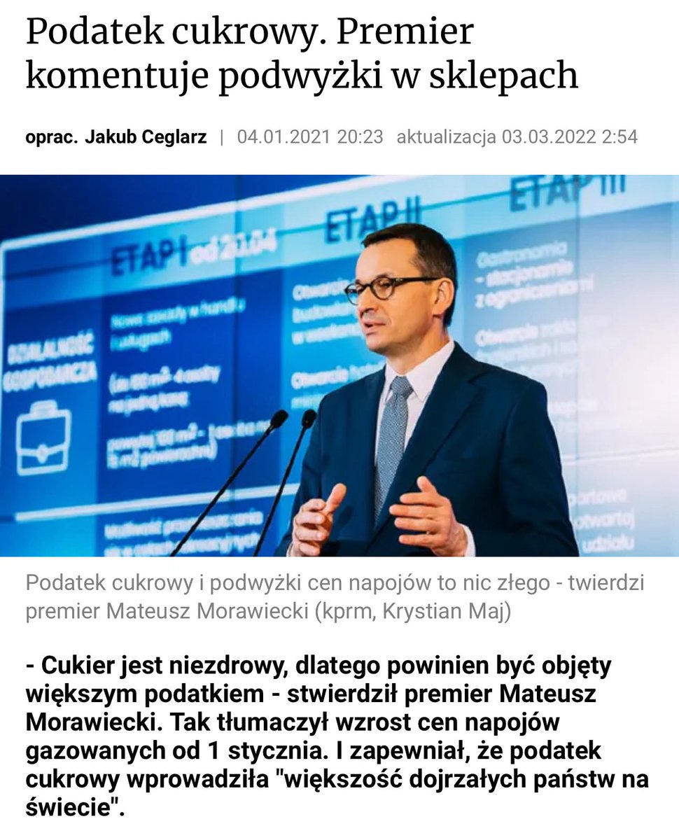 <a href="/Rybitzky/">Paweł Rybicki</a> Unia Europejska nie wymaga wprowadzenia podatku cukrowego. 

To pomysł PiS.